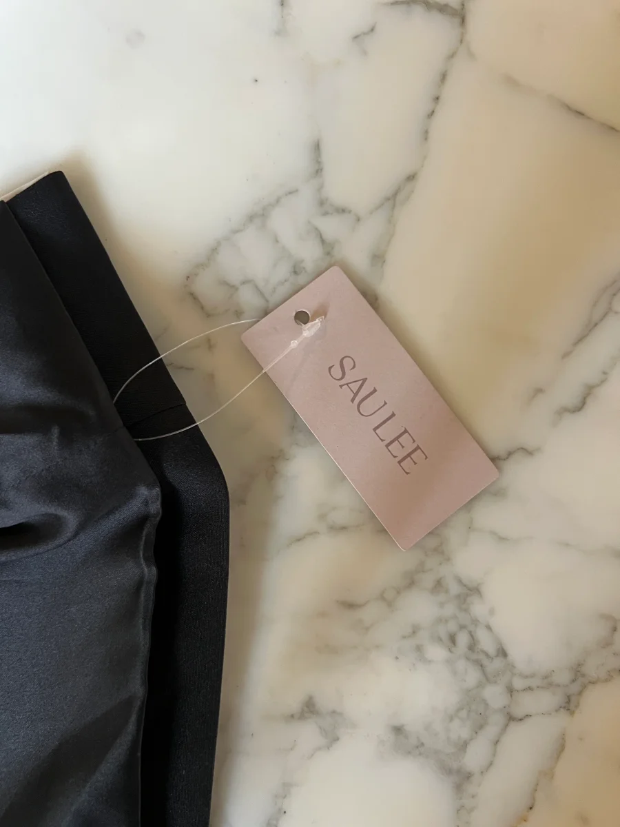 Flora Coquerel - Saulee Robe Neuve noire Irissa perles T.36 – Image 6