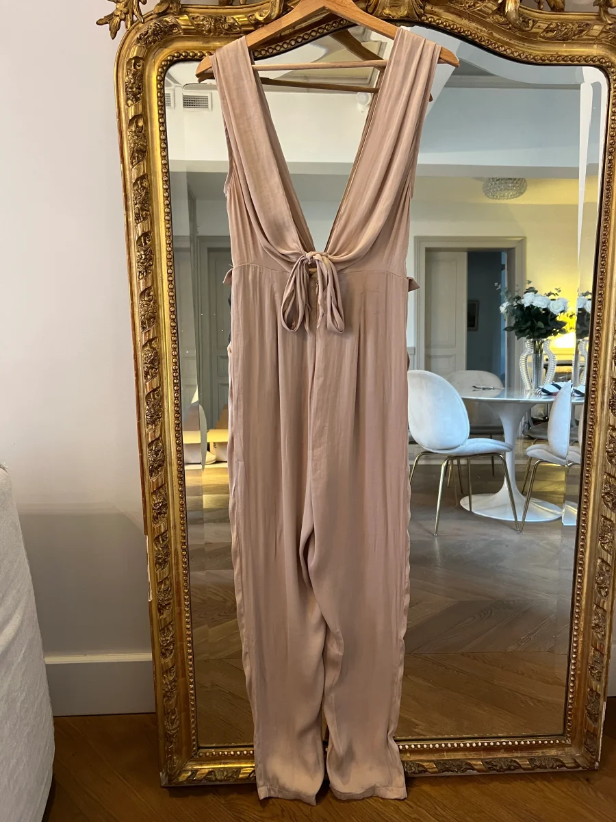 Lucie Gabossi - Sabo Skirt Combinaison pantalon beige – Image 4