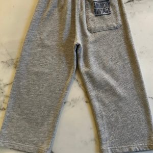 Lucie Gabossi -American Vintage bas de jogging gris clair