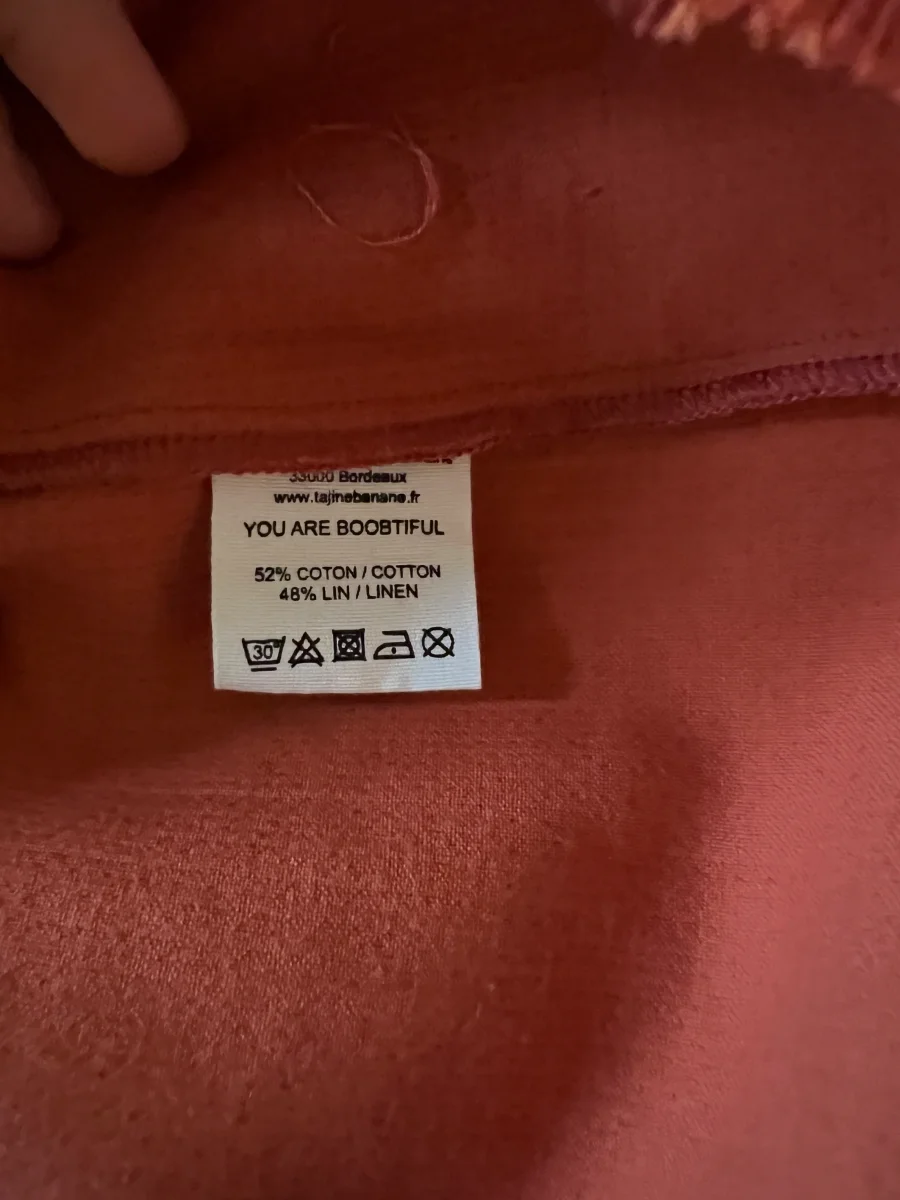 Tajine Banane - Robe terracota lacets T.M – Image 7