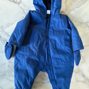 Combinaison pilote bleu foncé Petit Bateau 6 mois