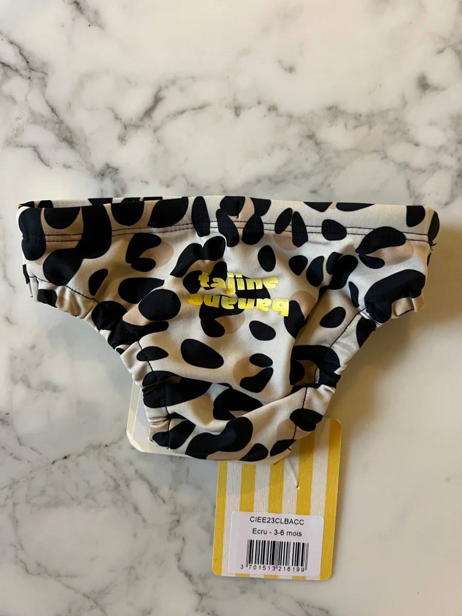 Tajine Banane - Maillot de bain léopard T.3et6mois – Image 3