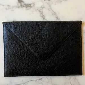 Jade Leboeuf - Melanie Amphoux Pochette noire gravé JL
