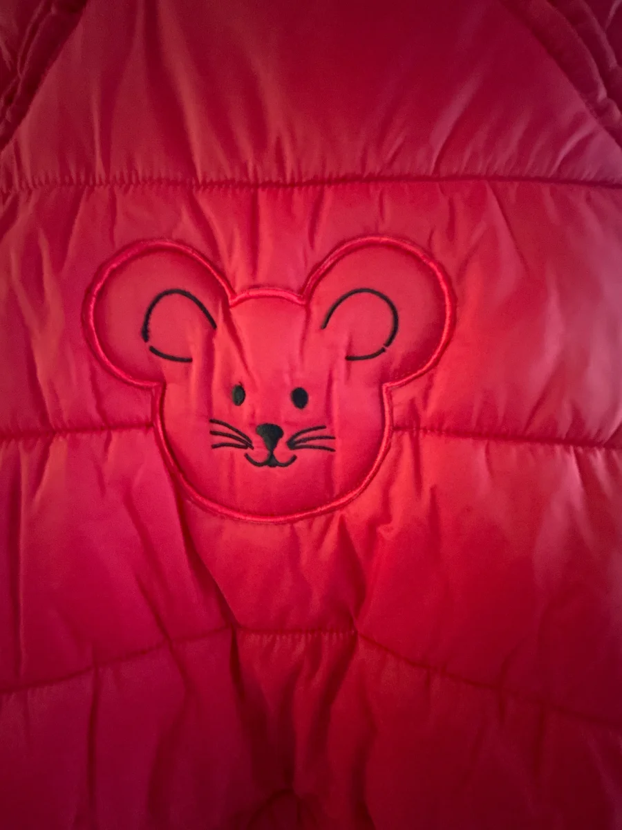 Combinaison pilote rouge avec capuche ourson Petit Bateau 3 mois – Image 5