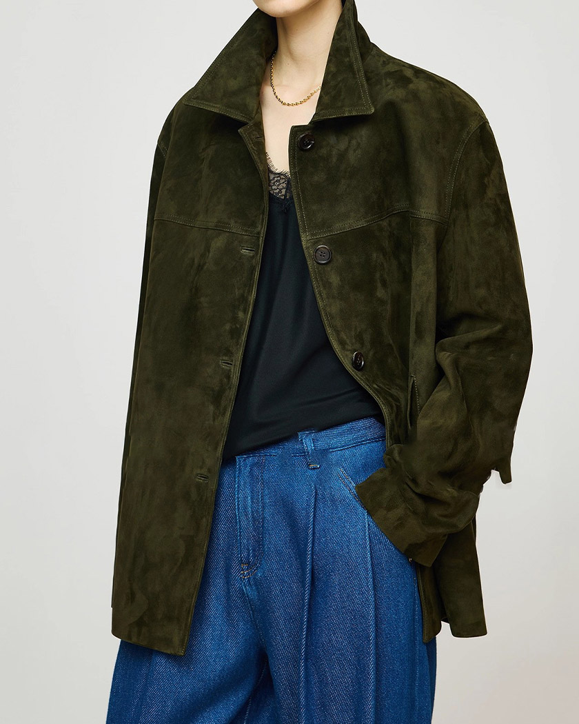 Blouson en velours côtelé oversize pour femme – Image 9