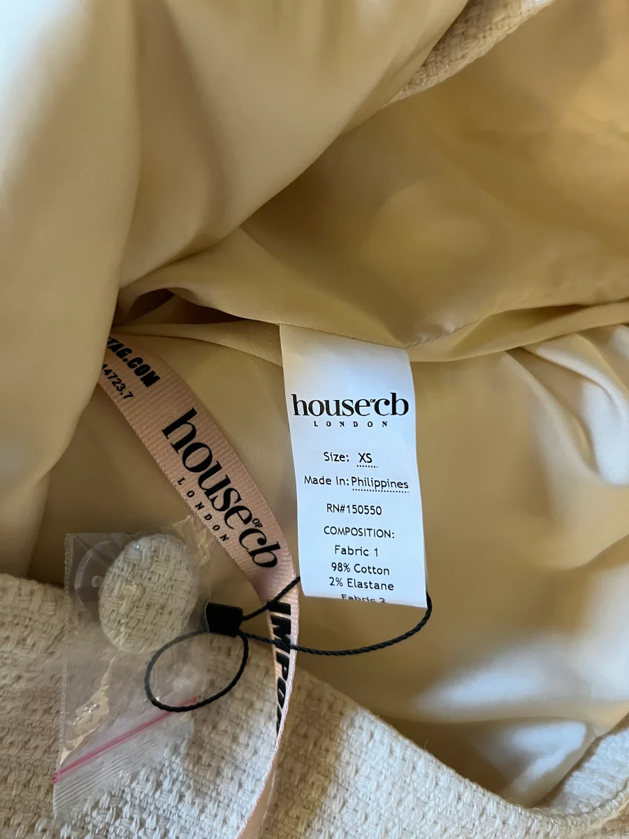 Lucie Gabossi - House Of Cb London Robe neuve Leonie ecrue – Image 9