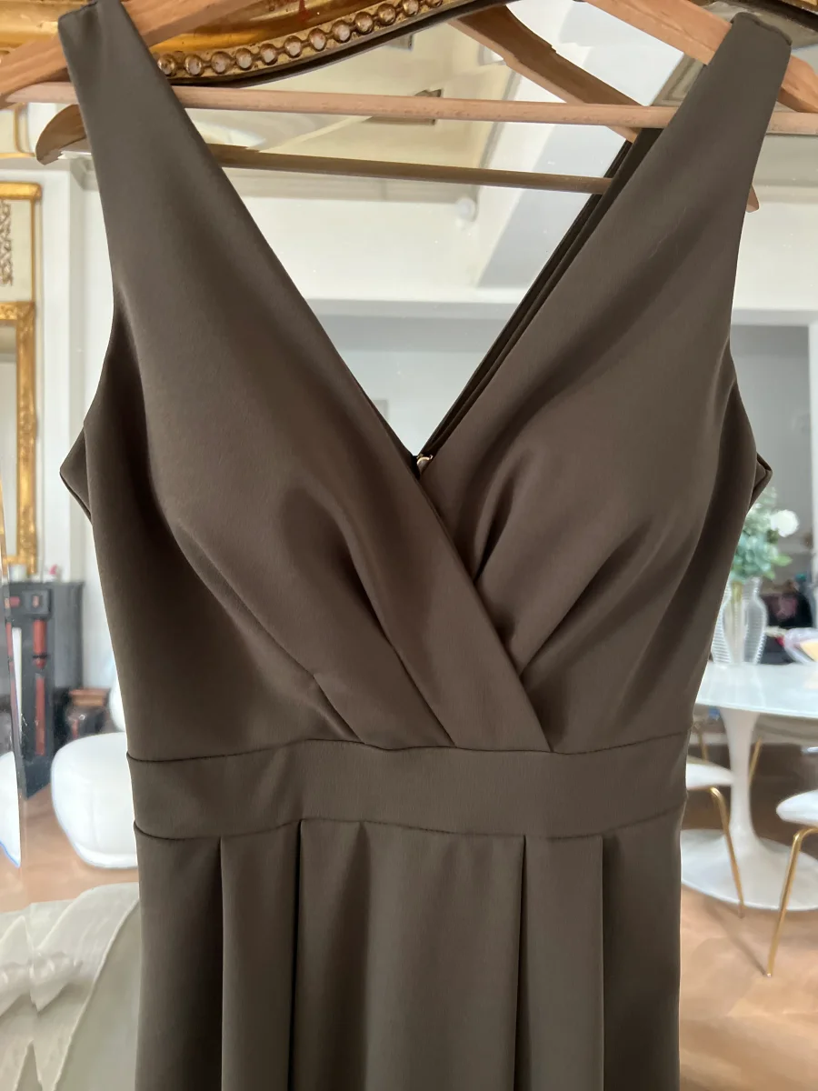 Marine Lorphelin Robe kaki patineuse – Image 6