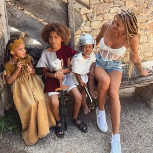 Lucie Gabossi - Sabo Crop top Sabo blanc bas ajouré