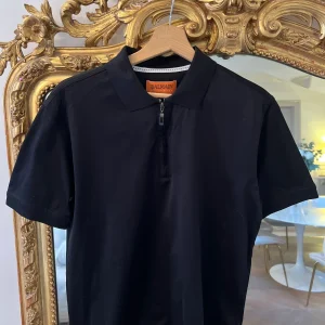 Lucie Gabossi - Balmain Polo noir fermeture eclair