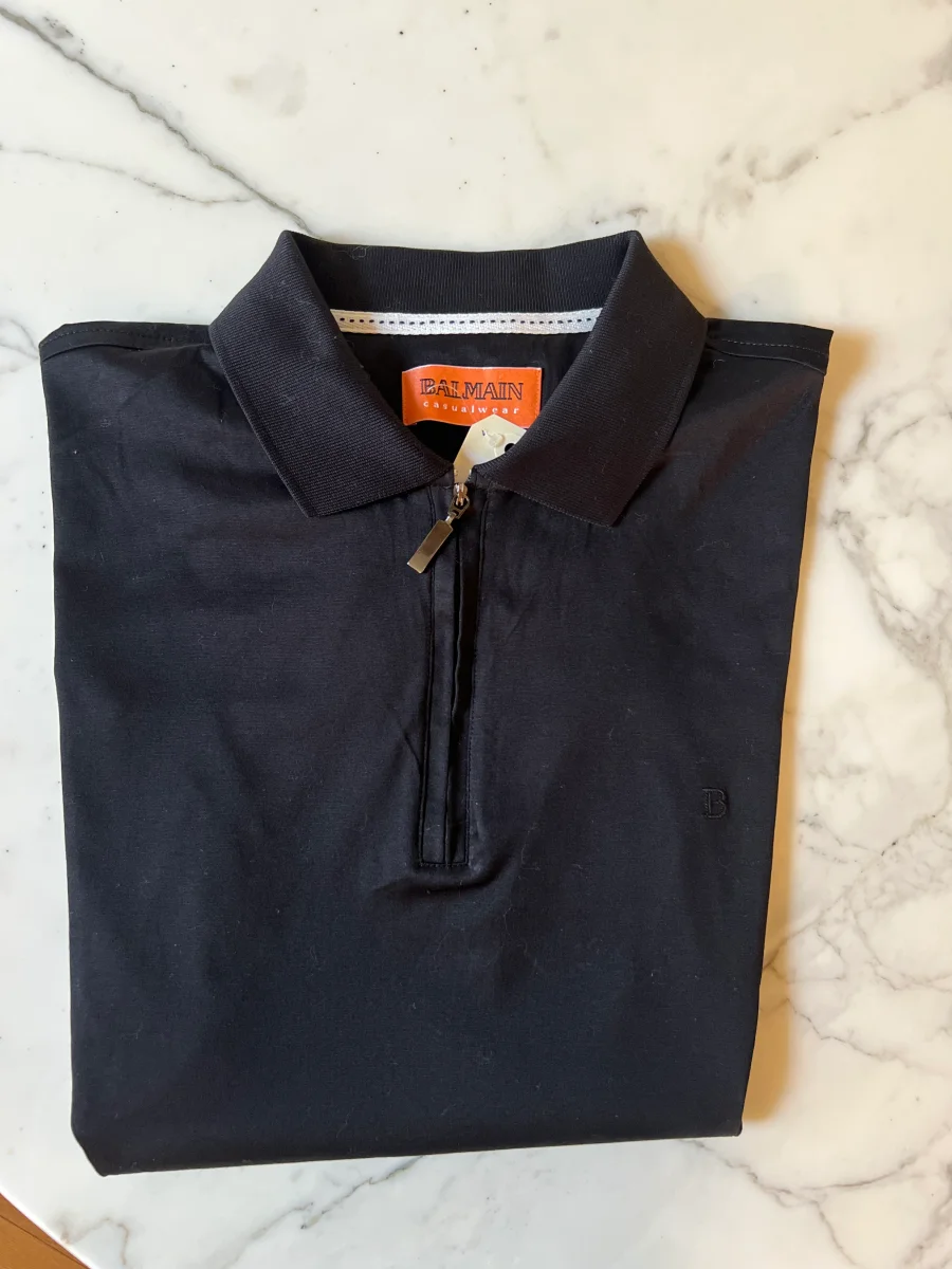 Lucie Gabossi - Balmain Polo noir fermeture eclair – Image 6