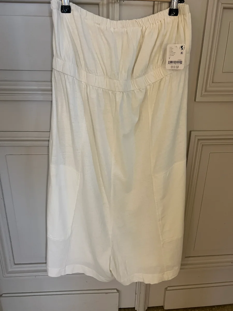 Larmoiredesoso - Free People Combishort ecrue Neuve T.S