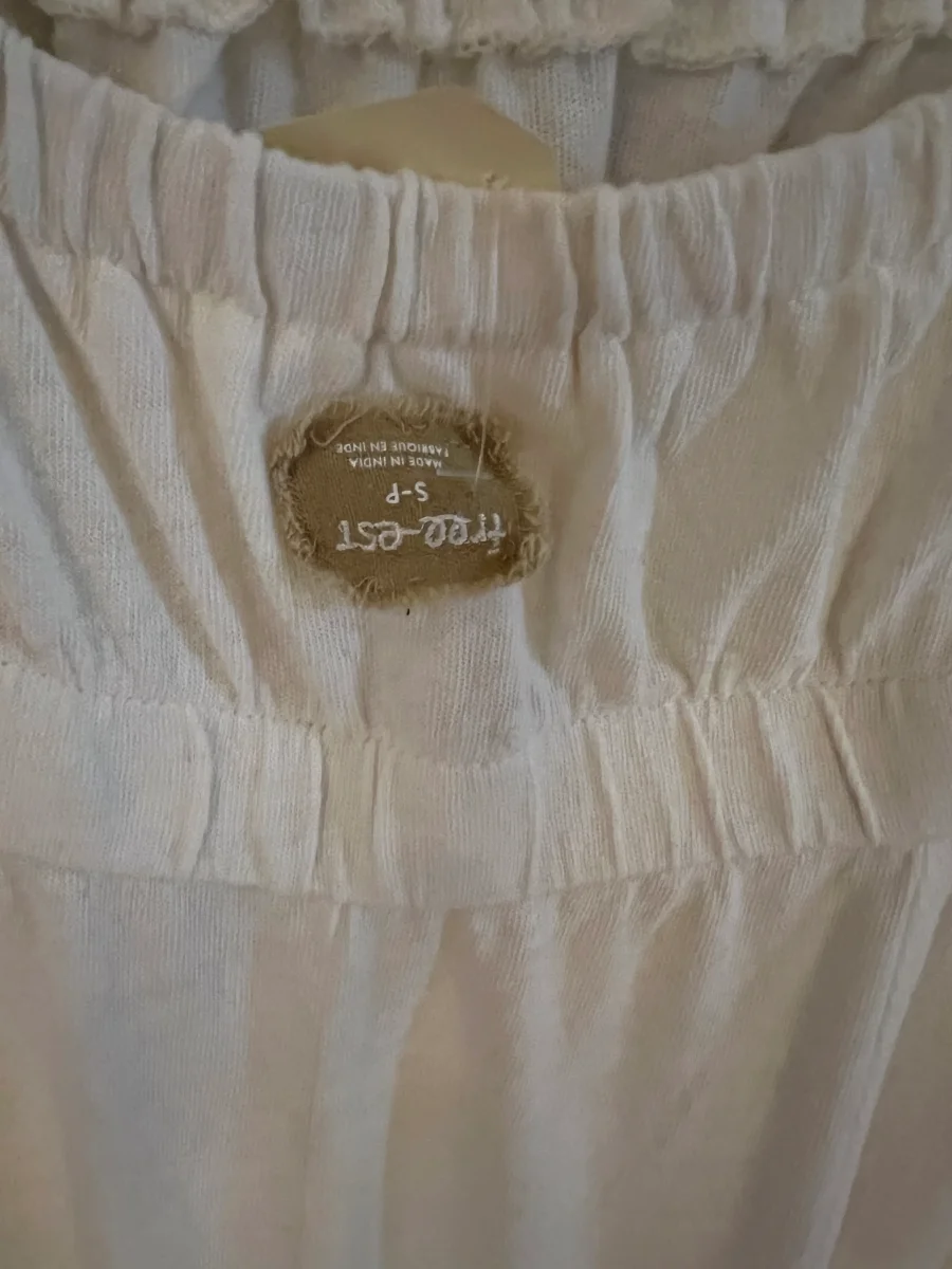 Larmoiredesoso - Free People Combishort ecrue Neuve T.S – Image 4