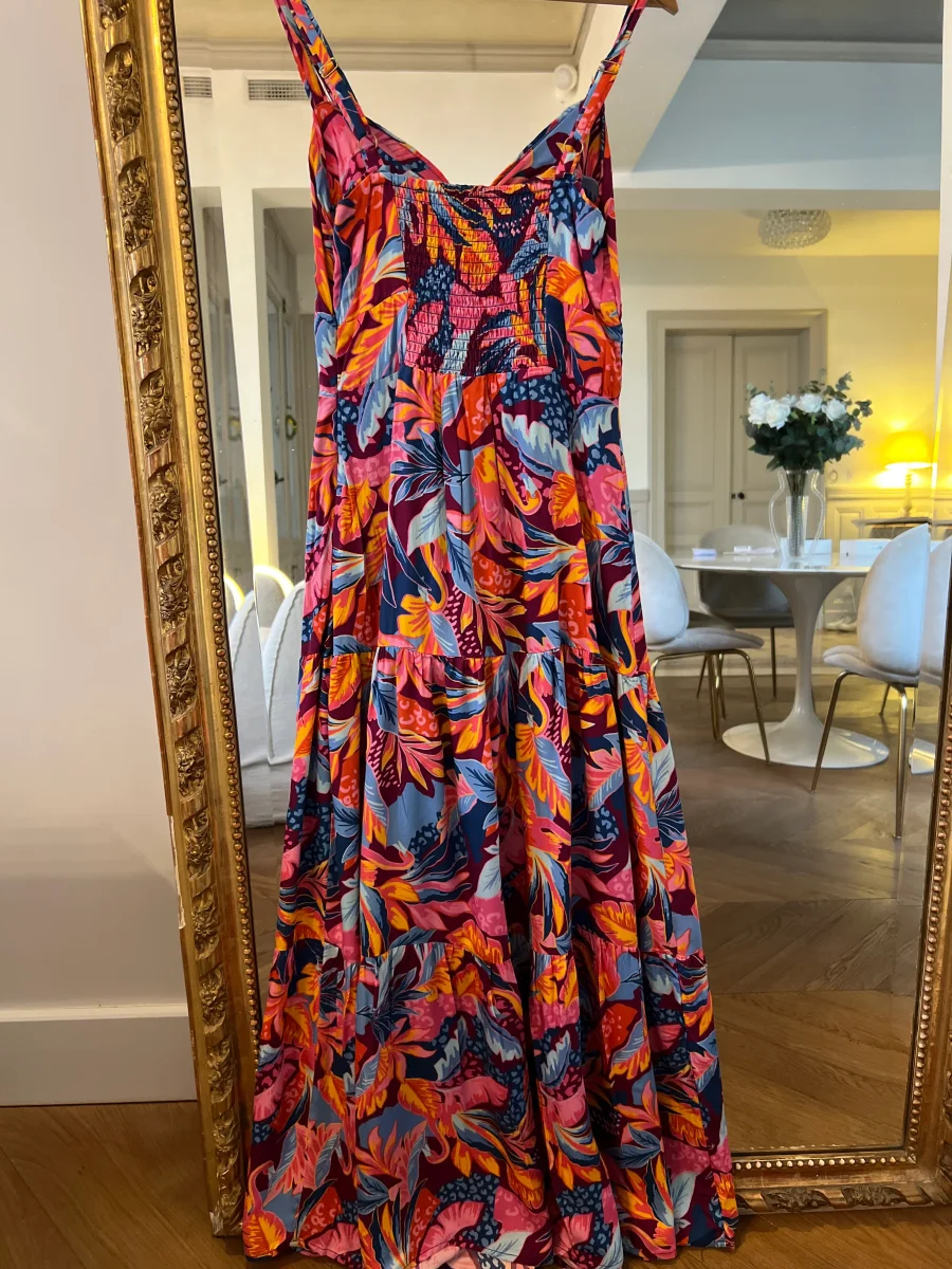 Lucie Gabossi - Guess Robe longue colorée et fleurie – Image 4