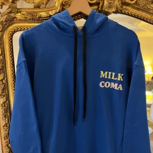 Ummi Baby - Sweat d'allaitement bleu en coton bio NEUF Milk Coma T.L