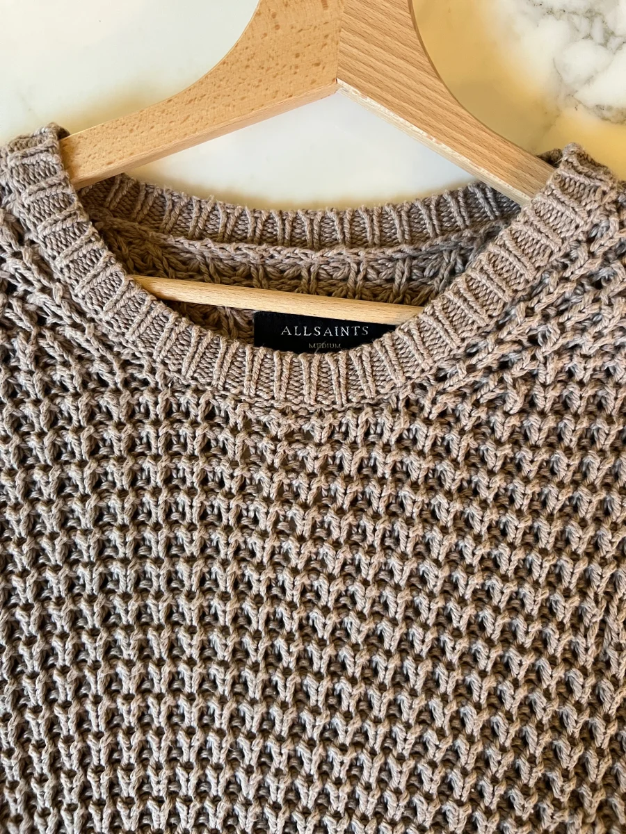 Lucie Gabossi - AllSaints Robe pull beige – Image 4