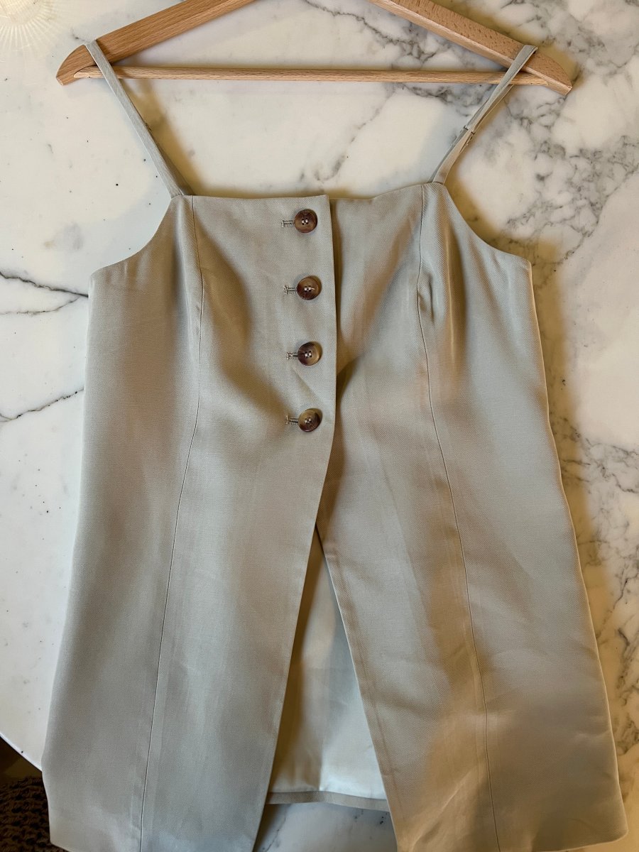 Lucie Gabossi - Be Camaieu Débardeur Neuf beige à boutons – Image 4