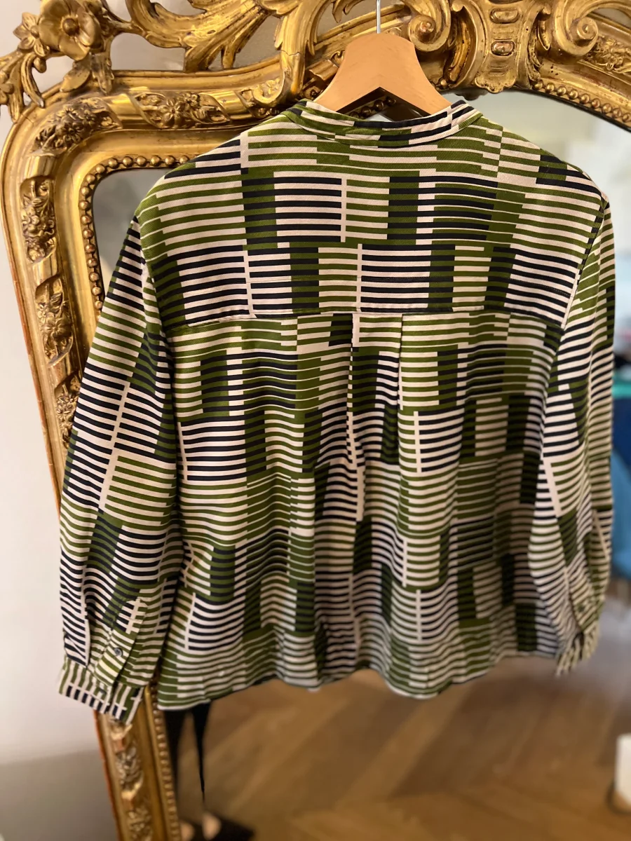 Chemisier Soeur en laine kaki – Image 5