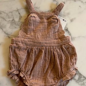 Zara - Bloomer Neuf vieux rose T.6-9mois