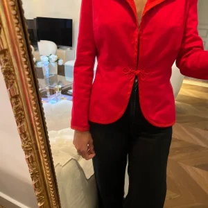 Marine Lorphelin Veste Laurent crépeau rouge