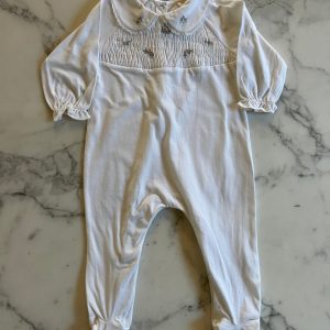 Tartine et Chocolat - Pyjama col claudine à fleurs Neuf T.6 mois