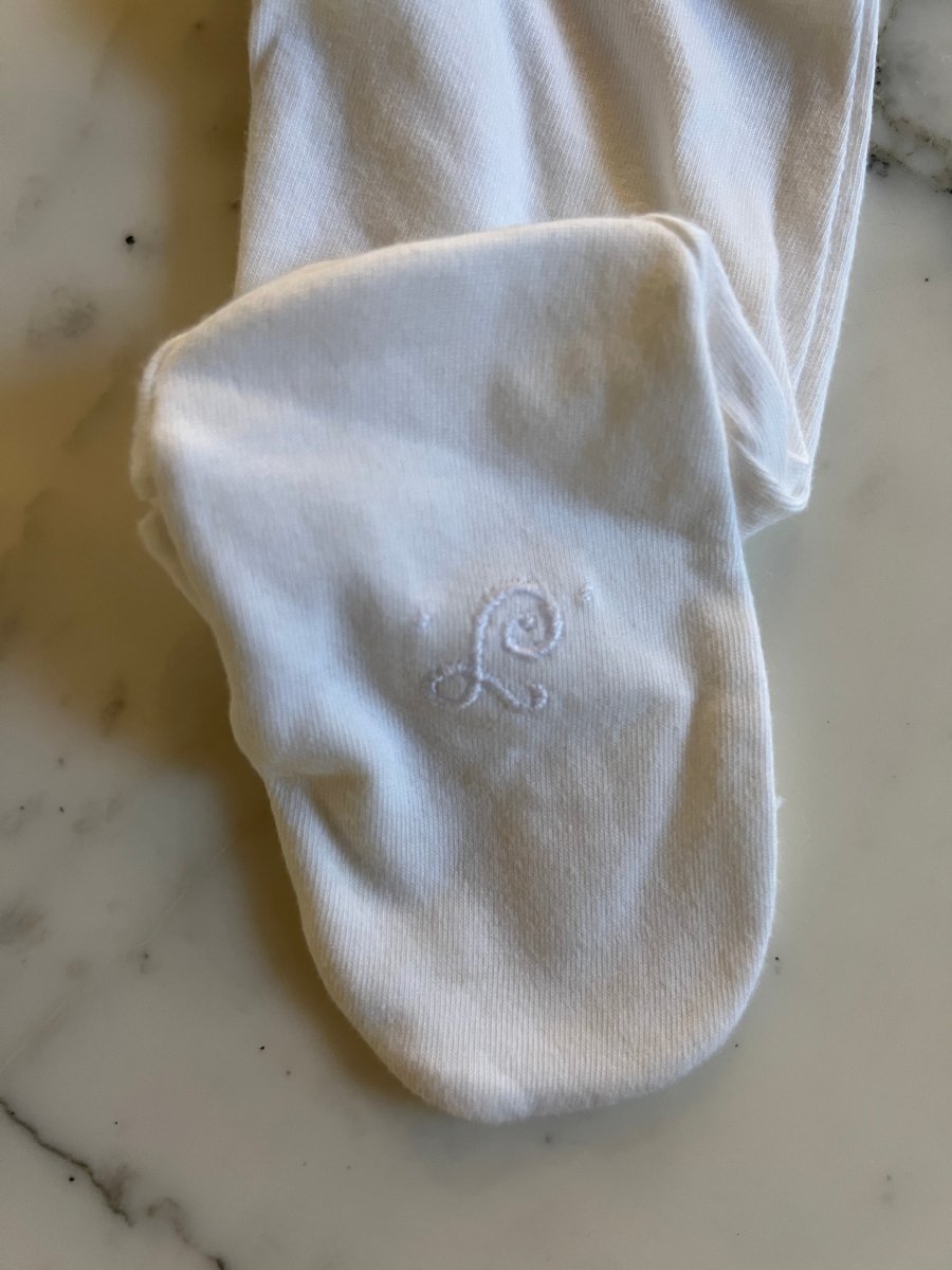 Tartine et Chocolat - Pyjama col claudine à fleurs Neuf T.6 mois – Image 6