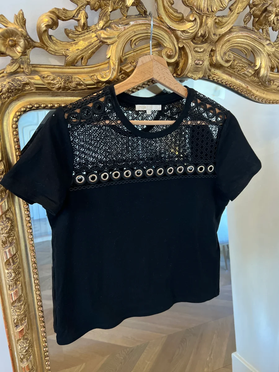 Top Maje anneaux dorés – Image 4