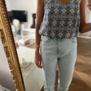 Joseph -  Débardeur en soie à motifs