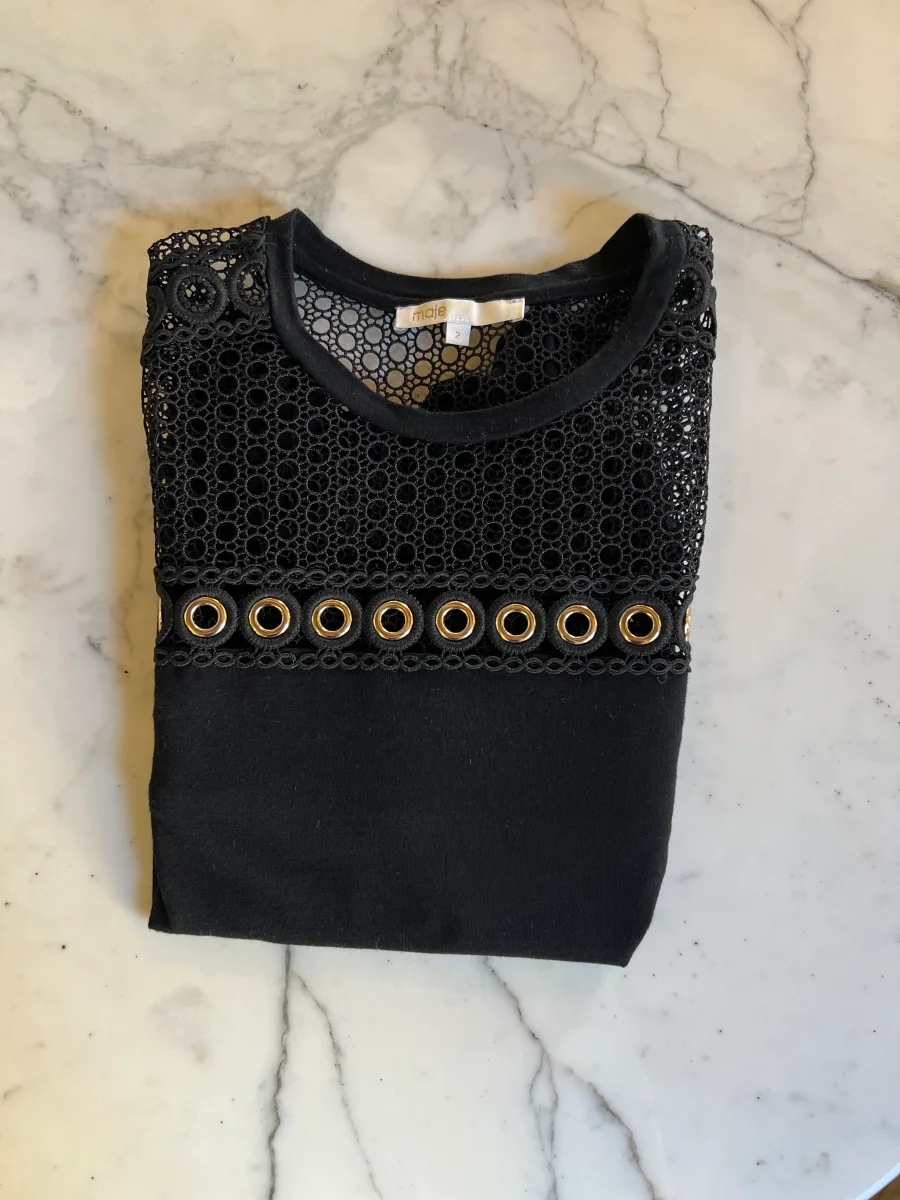 Top Maje anneaux dorés – Image 7