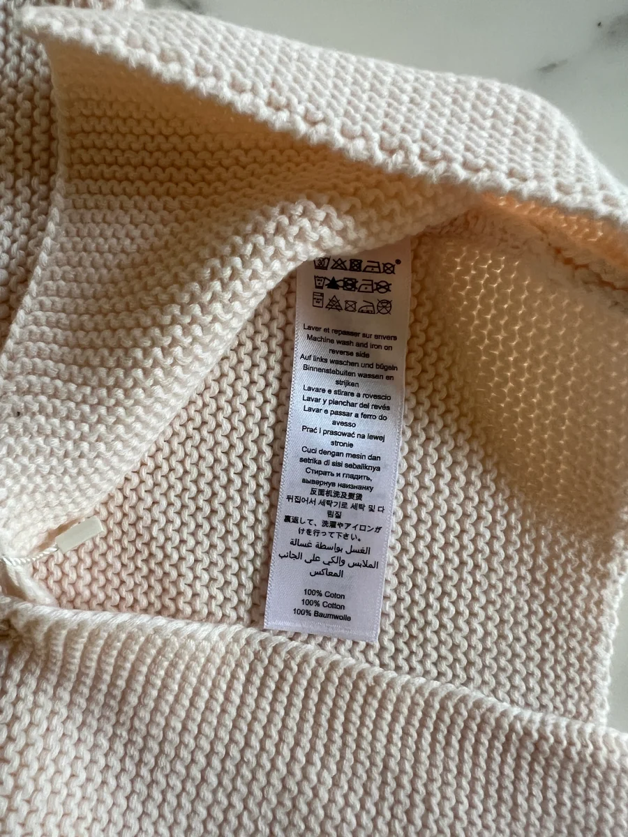 Petit Bateau - Cardigan ecru Neuf T.1 mois – Image 7