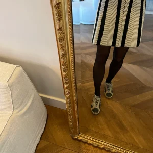 Jupe Maje rayée blanche et noire