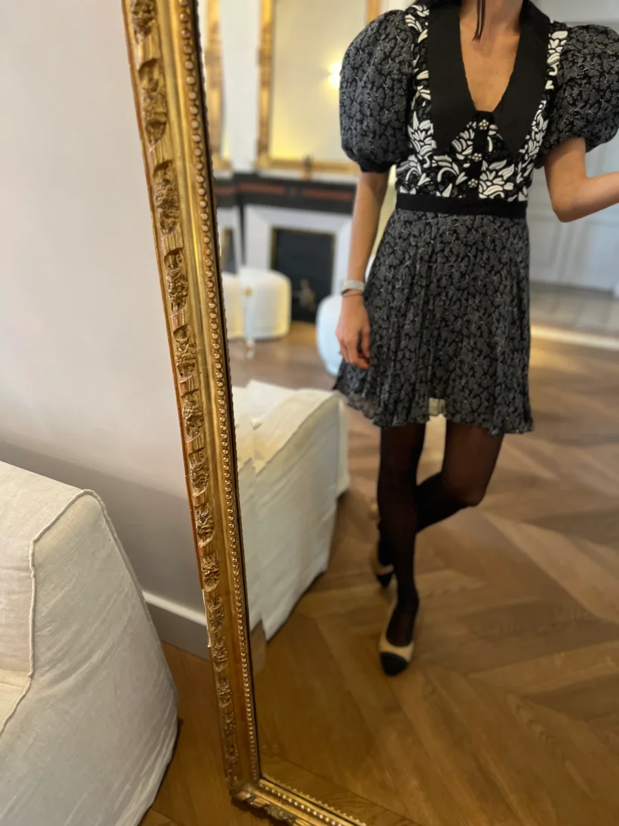 Robe Neuve Anthropologie manches ballons