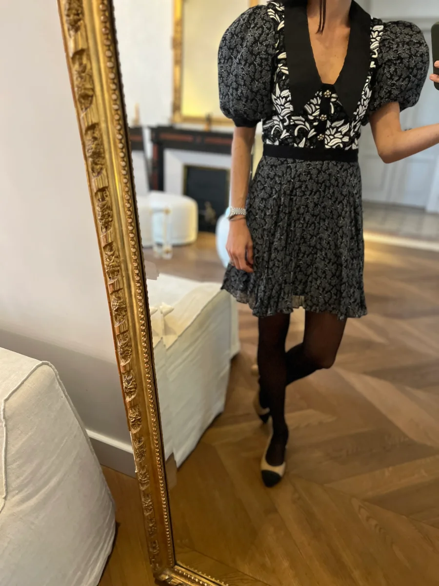 Robe Neuve Anthropologie manches ballons – Image 3