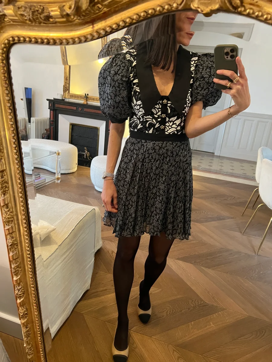 Robe Neuve Anthropologie manches ballons – Image 5