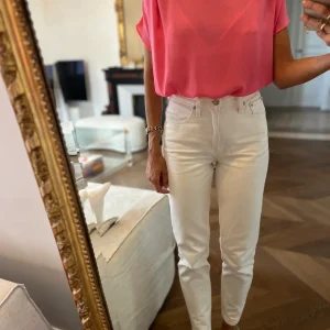 American Vintage -  T-Shirt rose col rond