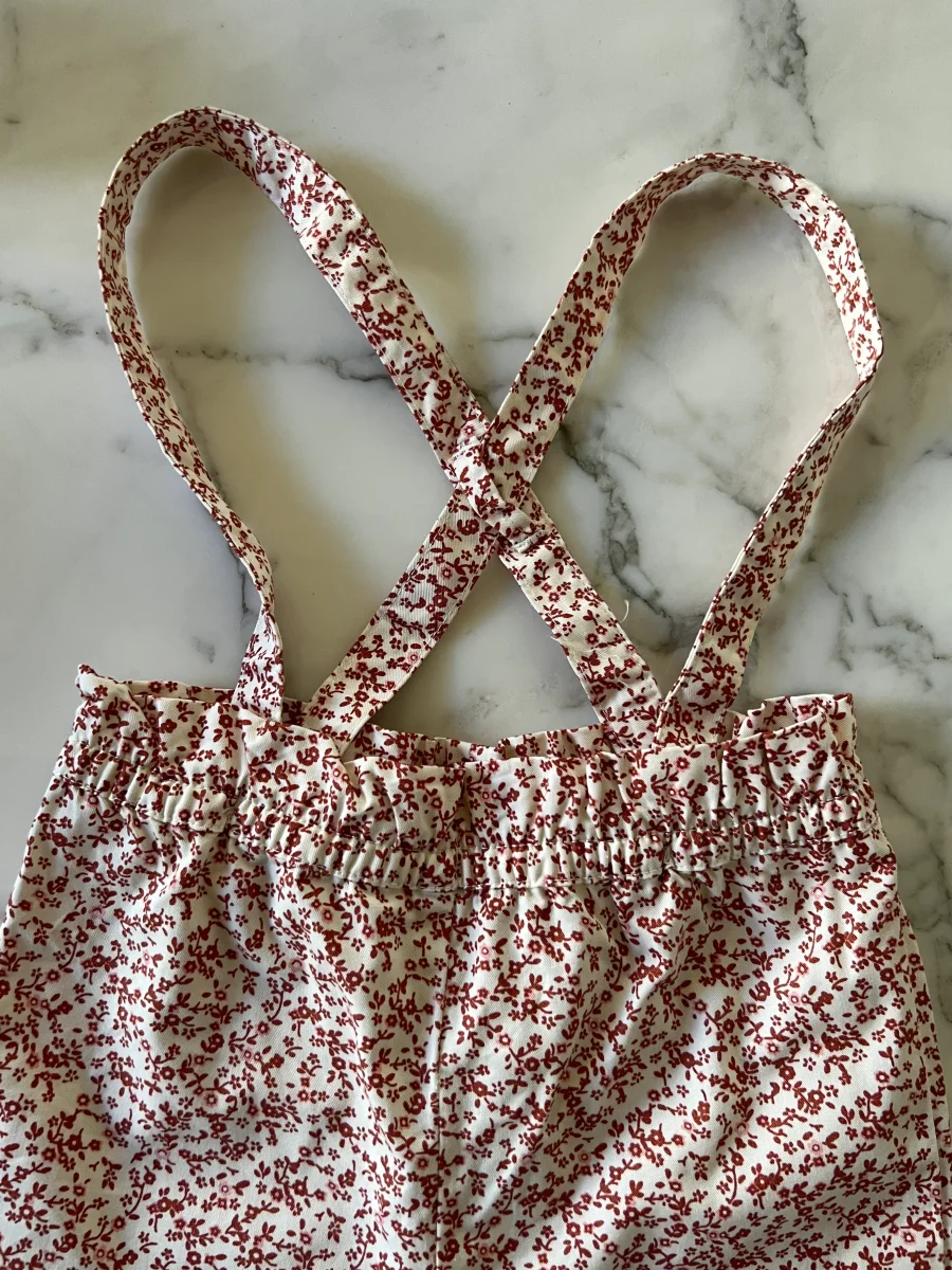 Cyrillus - Salopette à fleurs T.18 mois – Image 3