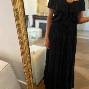 Belair - Robe longue noire Ravage