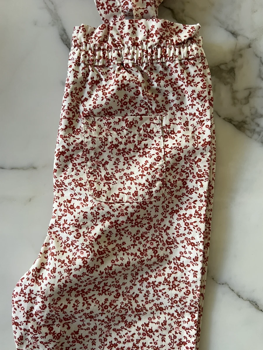 Cyrillus - Salopette à fleurs T.18 mois – Image 7