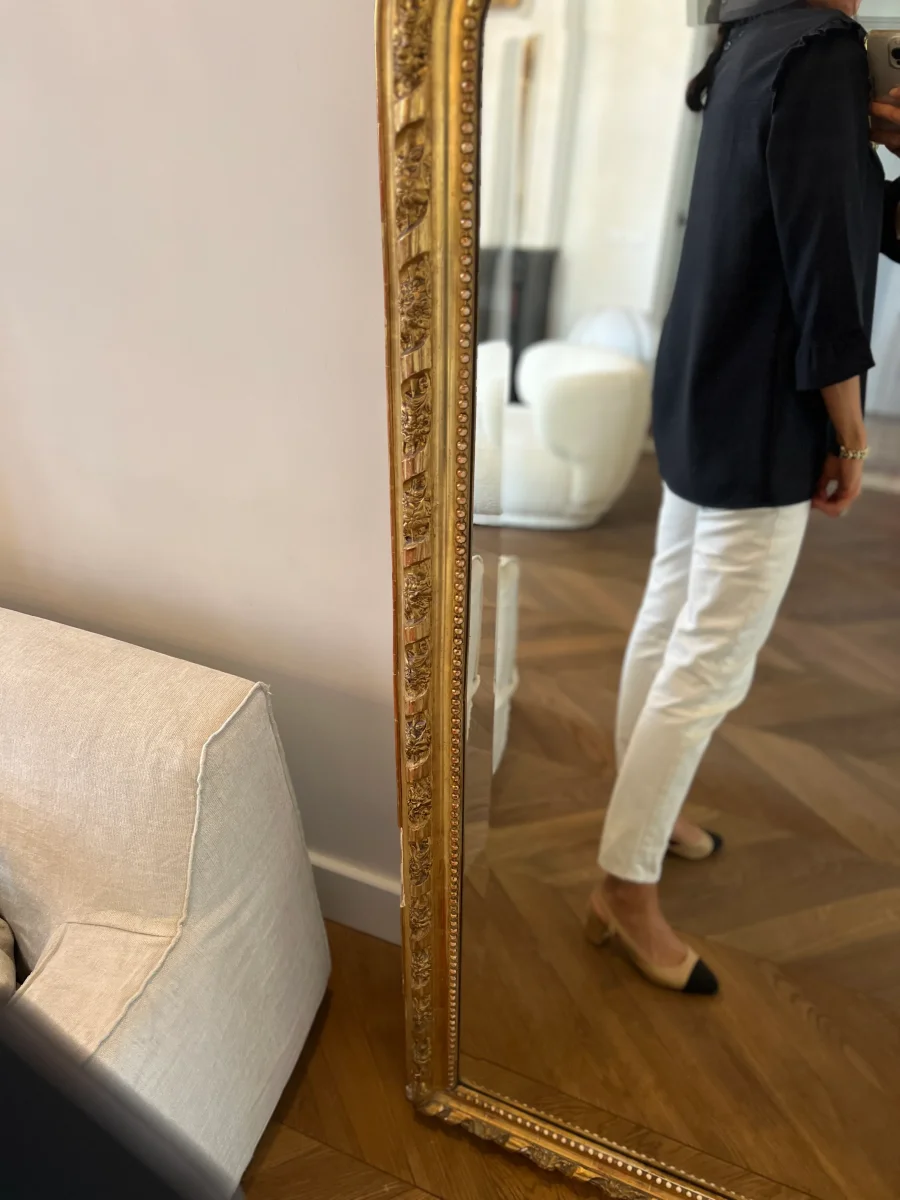 La Petite étoile - Blouse bleu marine col montant – Image 5