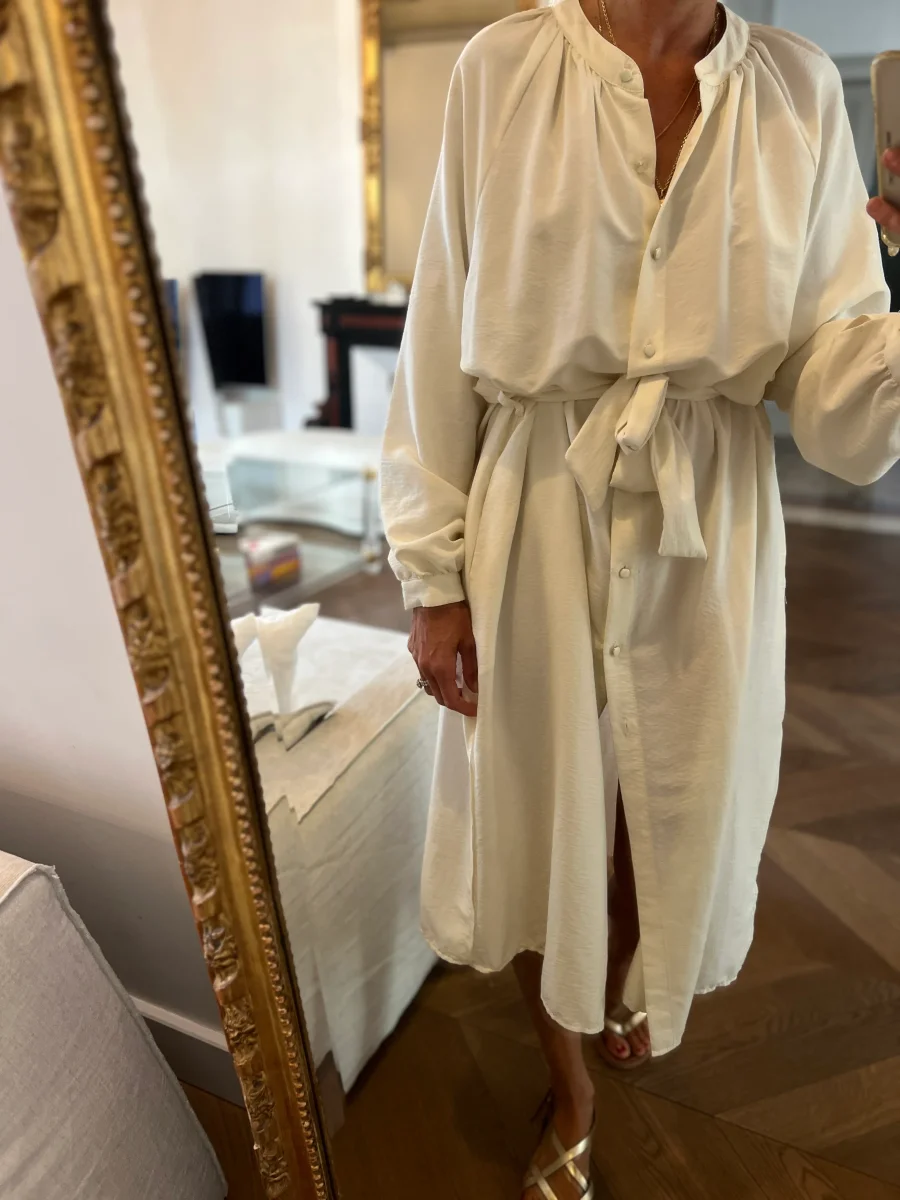 Vie Ta Vie Paris - Robe longue ecrue – Image 2