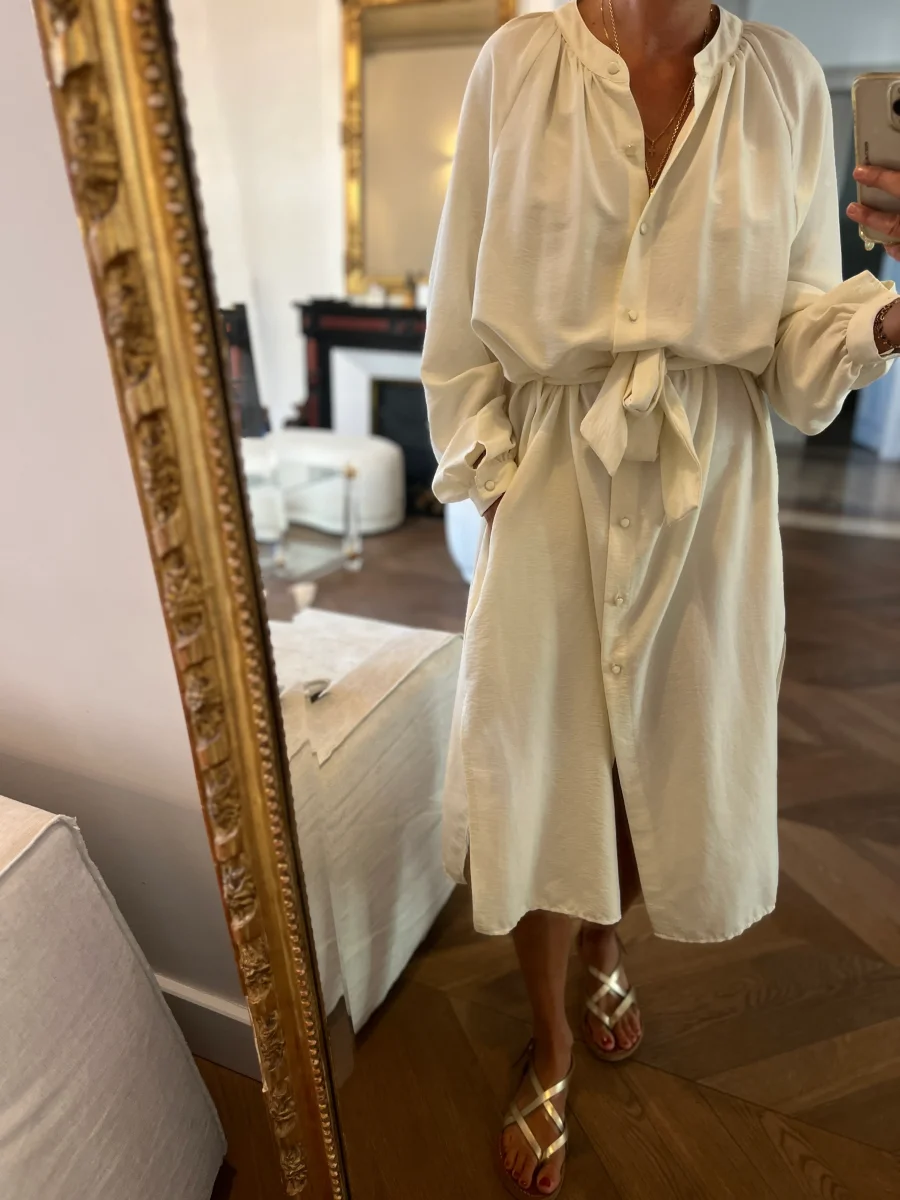 Vie Ta Vie Paris - Robe longue ecrue – Image 5