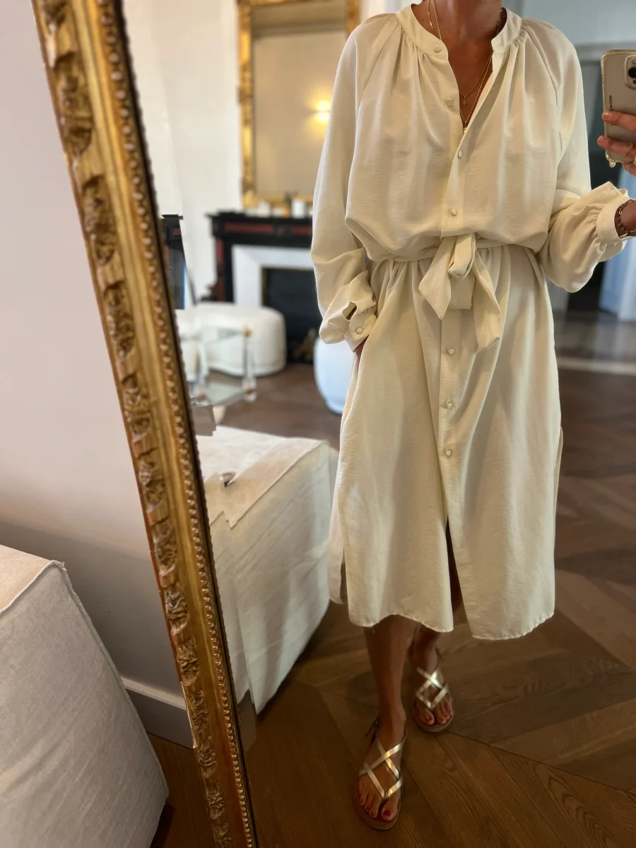 Vie Ta Vie Paris - Robe longue ecrue – Image 6