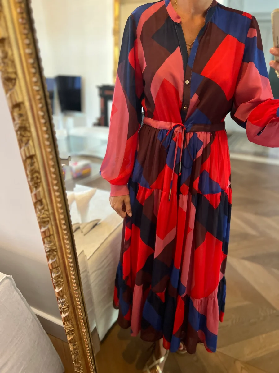 Suncoo - Robe longue colorée Carlota – Image 2