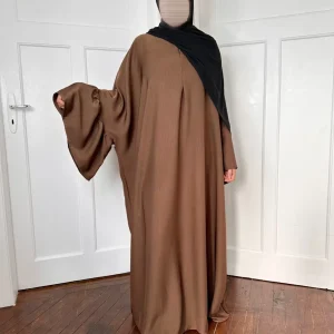 Abaya Papillon Manches à volant