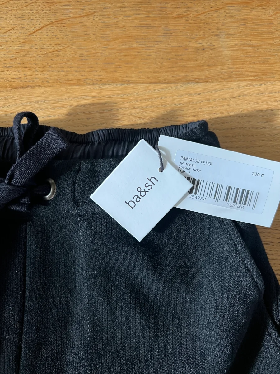 Ba&sh - Pantalon noir Peter Neuf – Image 3