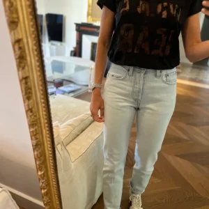 T-shirt Sandro en lin noir Wild At Heart