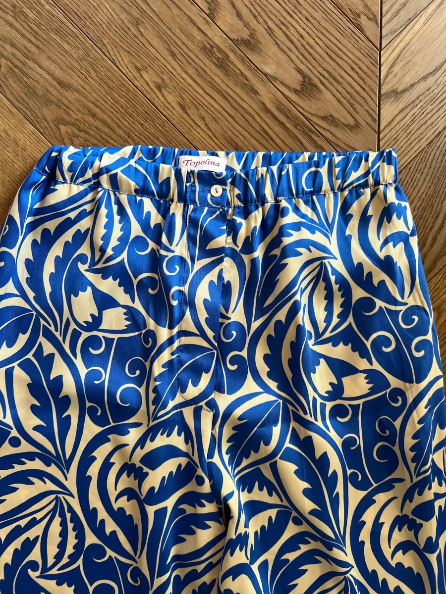 Topolina - Pantalon fluide bleu electrique – Image 7