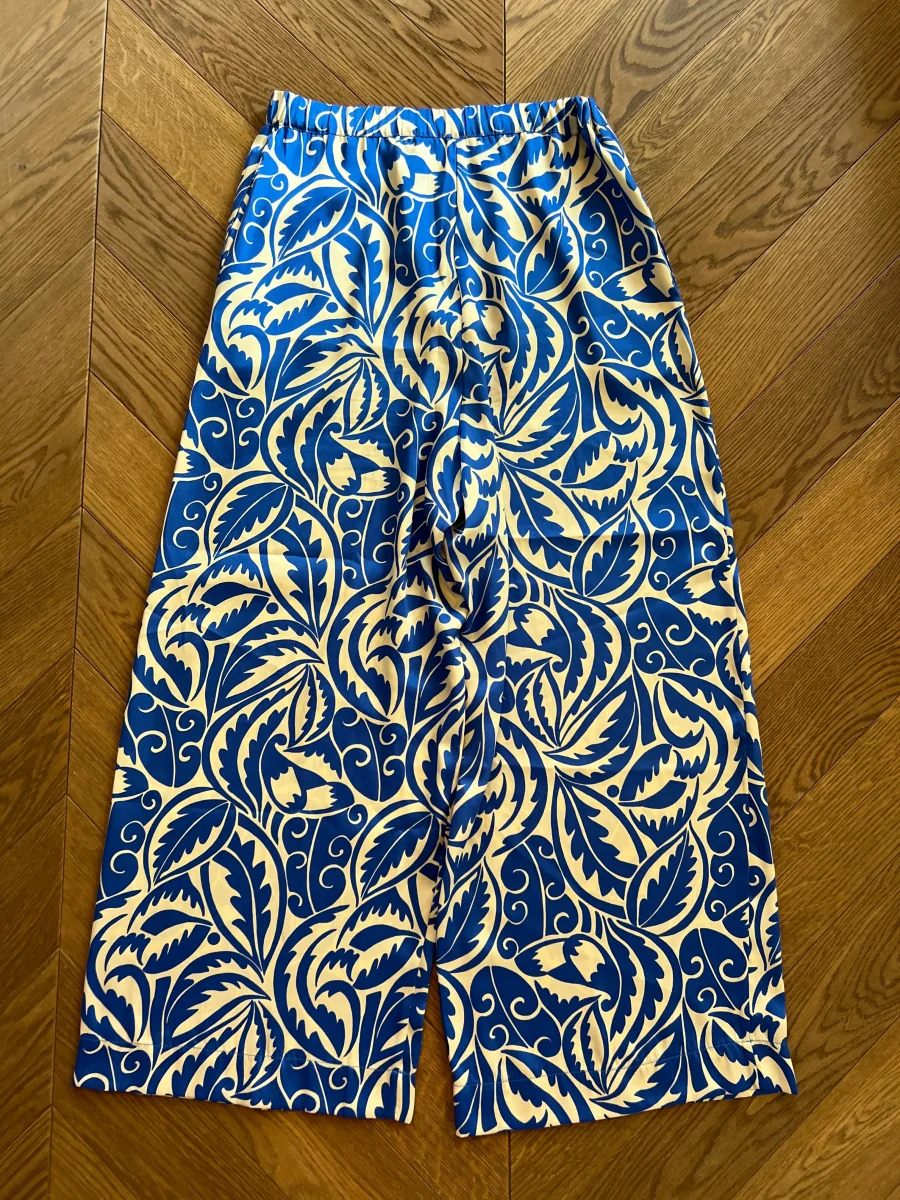 Topolina - Pantalon fluide bleu electrique – Image 8