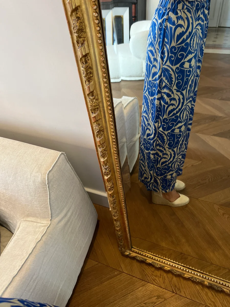 Topolina - Pantalon fluide bleu electrique – Image 5