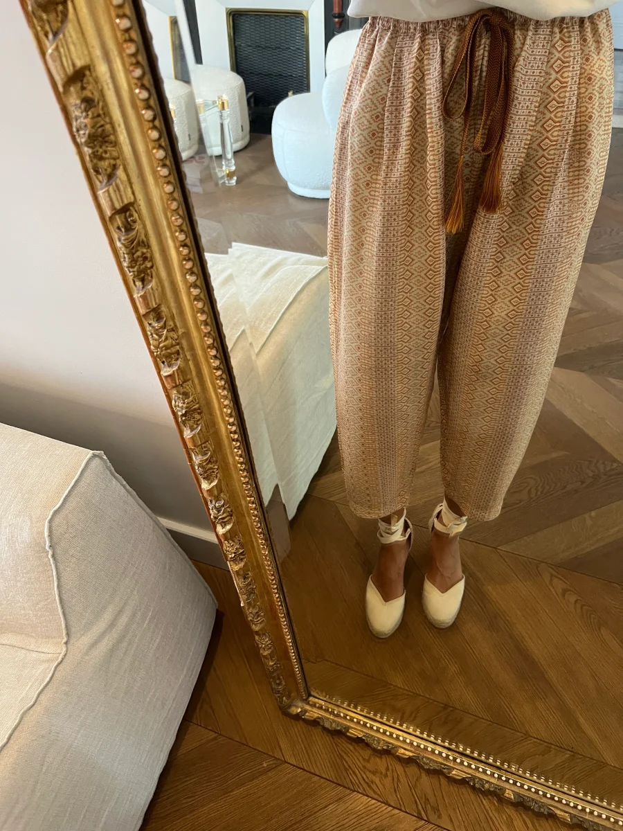 Forte Forte - Pantalon Forte Forte Le Stampe rosé