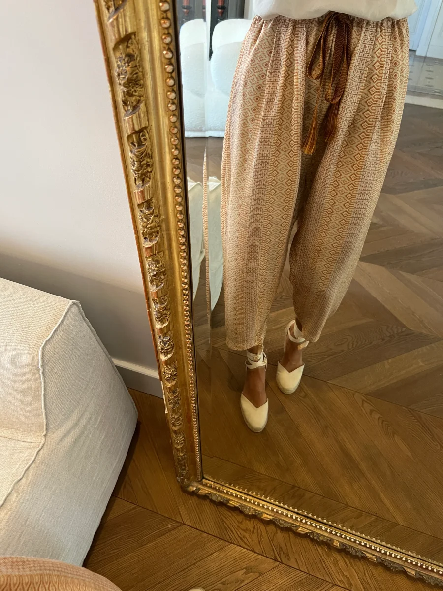 Forte Forte - Pantalon Forte Forte Le Stampe rosé – Image 3